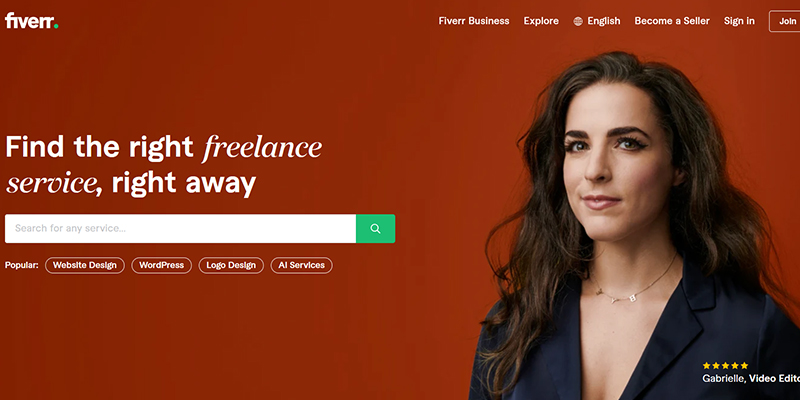 Find the right freelance service, right away